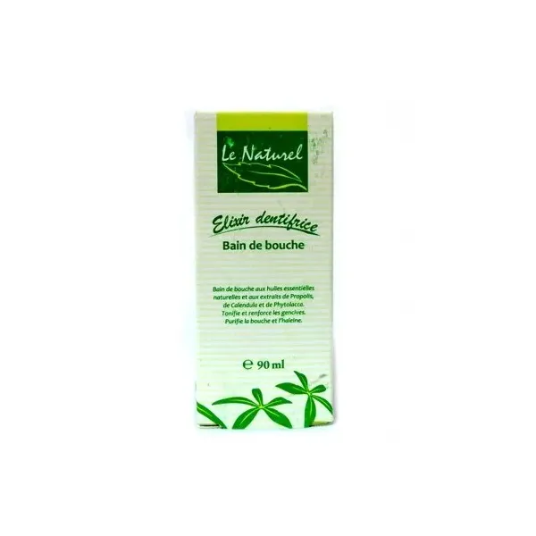 LE NATUREL ELIXIR DENTIFRICE BAIN DE BOUCHE 90ML