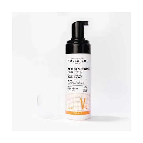 NOVEXPERT FLASH ECLAT MOUSSE NETTOYANTE 150ML