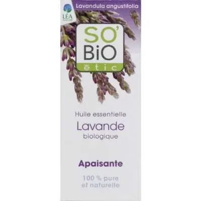 SO BIO Huile essentielle lavande 10 ml