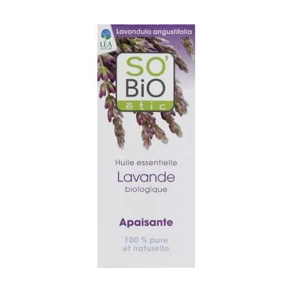 SO BIO Huile essentielle lavande 10 ml