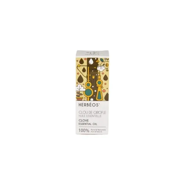 HERBEOS HUILE ESSENTIELLE DE CLOUS DE GIROFLE 5ML
