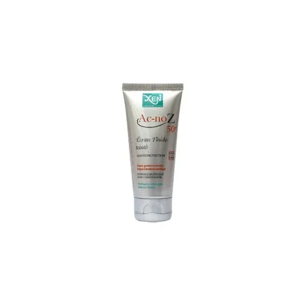 XEN ACNOZ ECRAN FLUIDE TEINTE SPF50+ 50G