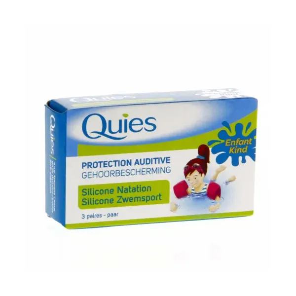 QUIES SILICONE ENFANT BOITE DE6