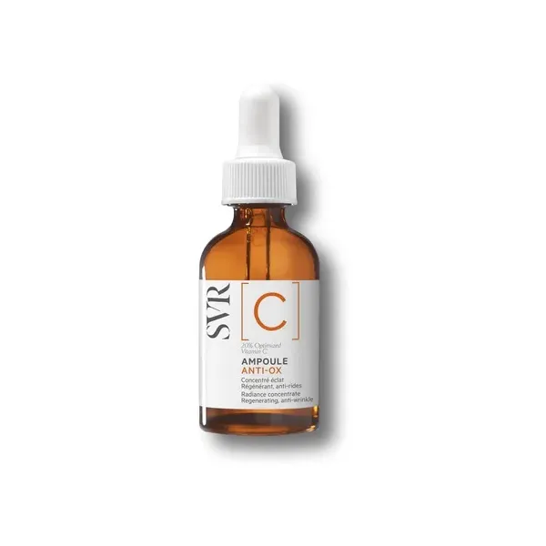 SVR AMPOULE ANTI OX VITAMINE C 20% 30ML TOUS TYPES DE PEAUX