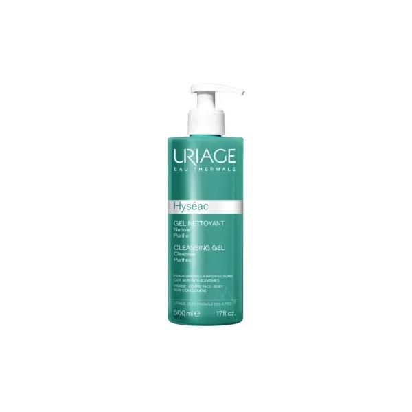 URIAGE HYSEAC GEL NETTOYANT 500ML