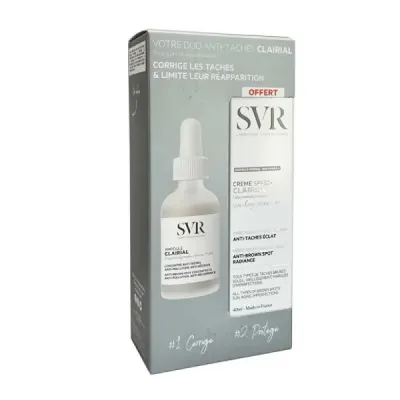 SVR CLAIRIAL VOTRE DUO ANTI TACHES (CLAIRIAL SPF OFFERT) SVR CLAIRIAL VOTRE DUO ANTI TACHES (CLAIRIAL SPF OFFERT)