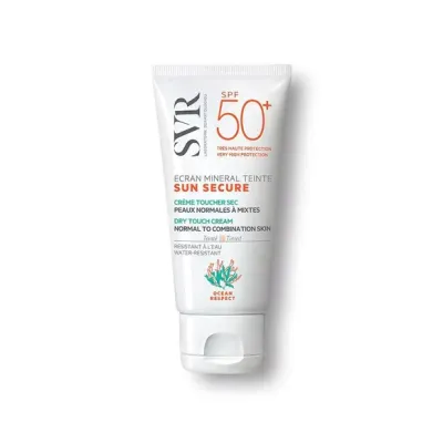 SVR SUN SECURE ECRAN MINERAL TEINTE PEAUX NORMALES A MIXTES SPF 50+ 50ML SVR SUN SECURE ECRAN MINERAL TEINTE PEAUX NORMALES A MIXTES SPF 50+ 50ML