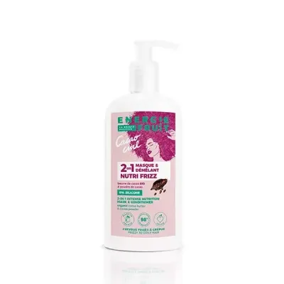 ENERGIE FRUIT MASQUE 2 EN 1 NUTRI INTENSE BEURRE CACAO BIO 300ML ENERGIE FRUIT MASQUE 2 EN 1 NUTRI INTENSE BEURRE CACAO BIO 300ML