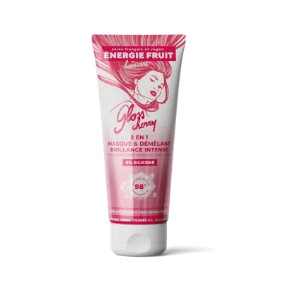 ENERGIE FRUIT MASQUE 2 EN 1 GLOSS CHERRY COMPLEXE ACIDE LACTIQUE & CERISIER 200ML ENERGIE FRUIT MASQUE 2 EN 1 GLOSS CHERRY COMPLEXE ACIDE LACTIQUE & CERISIER 200ML