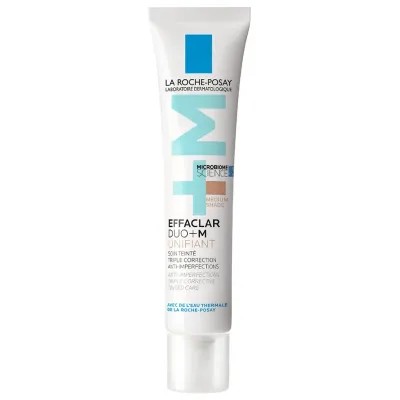 LA ROCHE POSAY EFFACLAR DUO + M UNIFIANT MEDIUM 40ML LA ROCHE POSAY EFFACLAR DUO + M UNIFIANT MEDIUM 40ML