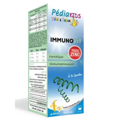 VITAL PEDIAKIDS IMMUNOVIT 150ML VITAL PEDIAKIDS IMMUNOVIT 150ML