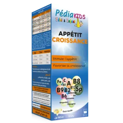 VITAL PEDIAKIDS APPETIT CROISSANCE 150ML VITAL PEDIAKIDS APPETIT CROISSANCE 150ML