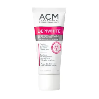 ACM DEPIWHITE MASQUE PELLICULABLE ECLAIRCISSANT 40ML ACM DEPIWHITE MASQUE PELLICULABLE ECLAIRCISSANT 40ML