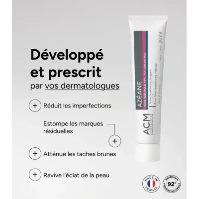 ACM AZEANE CREME ACIDE AZELAIQUE 15% 30ML ACM AZEANE CREME ACIDE AZELAIQUE 15% 30ML