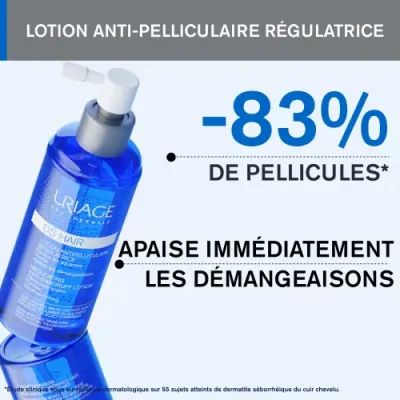URIAGE DS HAIR LOTION ANTIPELLICULAIRE REGULATRICE 100ML URIAGE DS HAIR LOTION ANTIPELLICULAIRE REGULATRICE 100ML