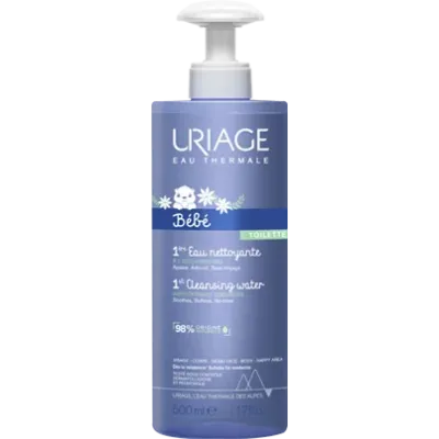 URIAGE BEBE 1ERE EAU NETTOYANTE VISAGE CORPS ET SIEGE 500ML
