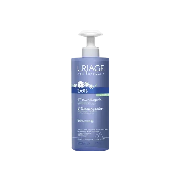 URIAGE BEBE 1ERE EAU NETTOYANTE VISAGE CORPS ET SIEGE 500ML