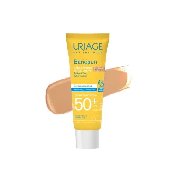 URIAGE BARIESUN CREME SOLAIRE TEINTEE DOREE SPF50+ 50ML