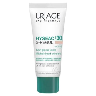 URIAGE HYSEAC 3 REGUL SOIN GLOBAL TEINTE SPF30 40ML