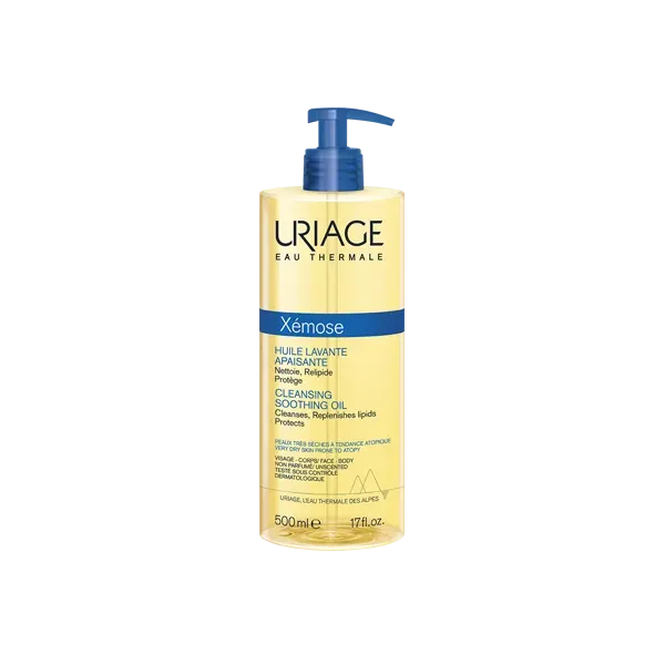URIAGE XEMOSE HUILE LAVANTE APAISANTE 500ML