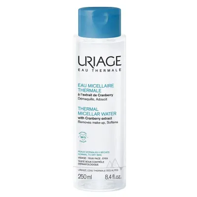 URIAGE EAU MICELLAIRE THERMALE PEAUX NORMALES A SECHES 250ML URIAGE EAU MICELLAIRE THERMALE PEAUX NORMALES A SECHES 250ML