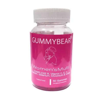 GUMMYBEAR WOMEN'S MULTI 60 GUMMIES GUMMYBEAR WOMEN'S MULTI 60 GUMMIES