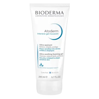 BIODERMA ATODERM INTENSIVE GEL MOUSSANT 200ML BIODERMA ATODERM INTENSIVE GEL MOUSSANT 200ML