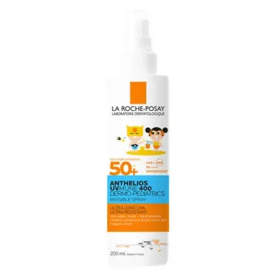LA ROCHE POSAY ANTHELIOS SPRAY DERMO-PEDIATRICS CREME SOLAIRE ENFANT SPF50+ 200ML LA ROCHE POSAY ANTHELIOS SPRAY DERMO-PEDIATRICS CREME SOLAIRE ENFANT SPF50+ 200ML