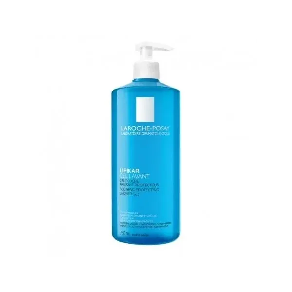 LA ROCHE POSAY LIPIKAR GEL LAVANT GEL DOUCHE APAISANT PROTECTEUR 750ML