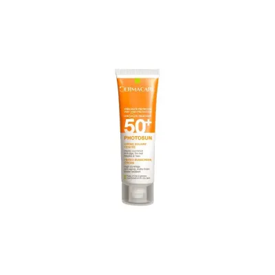 DERMACARE 01 PHOTOSUN CREME SPF50+ TEINTEE PEAU MIXTE A GRASSE 50ML