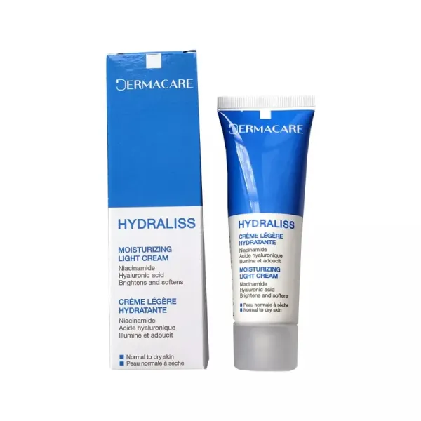 DERMACARE HYDRALISS CREME LEGERE PEAUX MIXTES A GRASSES 50 ML