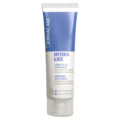DERMACARE HYDRALISS CREME RICHE HYDRATANTE PEAUX SECHES A TRES SECHES 50 ML DERMACARE HYDRALISS CREME RICHE HYDRATANTE PEAUX SECHES A TRES SECHES 50 ML