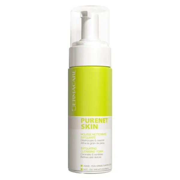 DERMACARE PURENET SKIN MOUSSE NETTOYANTE EXFOLIANTE 150 ML