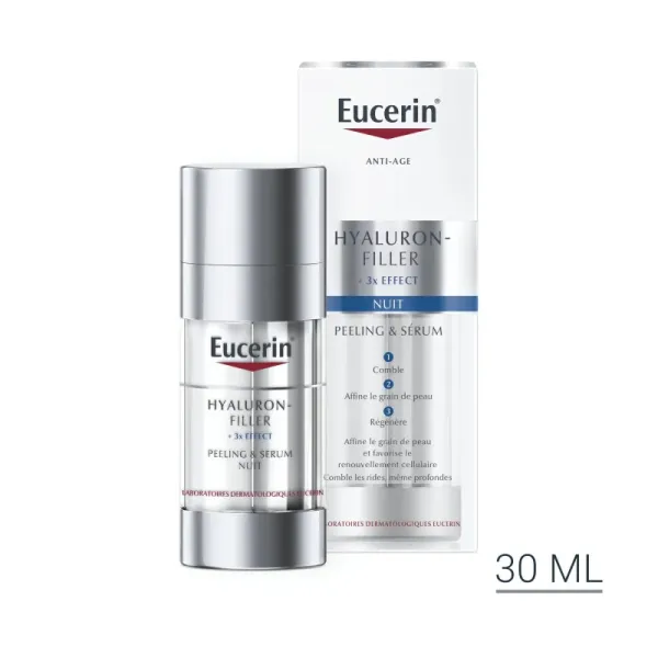 EUCERIN HYALURON FILLER PEELING SERUM NUIT 30ML