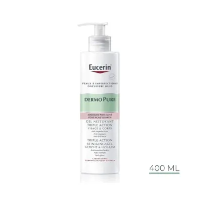 EUCERIN DERMOPURE GEL NETTOYANT TRIPLE ACTION 150ML