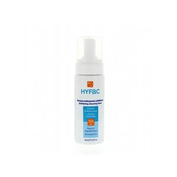 HYFAC MOUSSE NETTOYANTE EXFOLIANTE 150ML