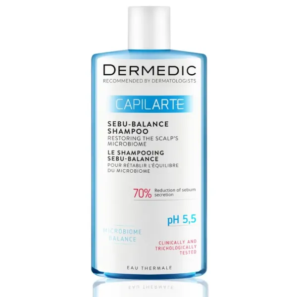 DERMEDIC CAPILARTE SHAMPOOING SEBU BALANCE CHEVEUX GRAS 300ML