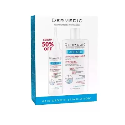 COFFRET DERMEDIC CAPILARTE ANTI CHUTE SHAMPOOING+SERUM (-50%)