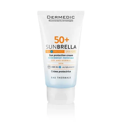 DERMEDIC SUNBRELLA ECRAN SPF50+ PEAUX NORMALES A SECHES 40ML DERMEDIC SUNBRELLA ECRAN SPF50+ PEAUX NORMALES A SECHES 40ML