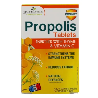 3 CHENES PASTILLES A LA PROPOLIS 40 PASTILLES 3 CHENES PASTILLES A LA PROPOLIS 40 PASTILLES