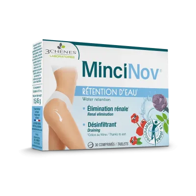 3 CHENES ANTI EAU DESINFILTRANT ET AMINCISSANT 30 COMPRIMES 3 CHENES ANTI EAU DESINFILTRANT ET AMINCISSANT 30 COMPRIMES