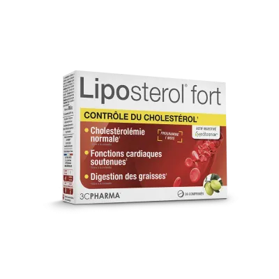 3 CHENES LIPOSTEROL FORT 30 COMPRIMES 3 CHENES LIPOSTEROL FORT 30 COMPRIMES