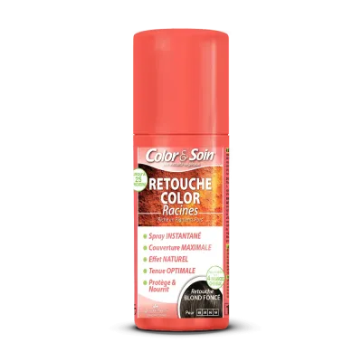 3 CHENES COLOR ET SOIN SPRAY RETOUCHE BLOND FONCE 75 ML 3 CHENES COLOR ET SOIN SPRAY RETOUCHE BLOND FONCE 75 ML