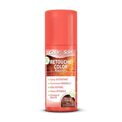 3 CHENES COLOR ET SOIN  SPRAY RETOUCHE CUIVRE 75 ML