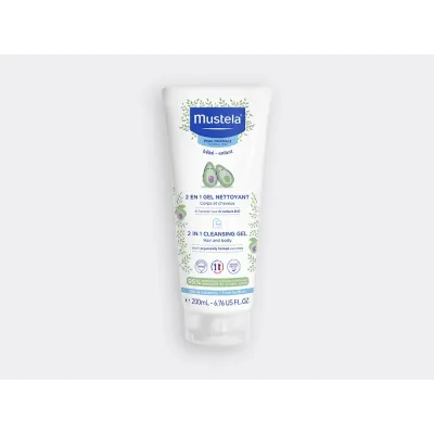 MUSTELA GEL CHEVEUX ET CORPS 2EN1 200ML MUSTELA GEL CHEVEUX ET CORPS 2EN1 200ML