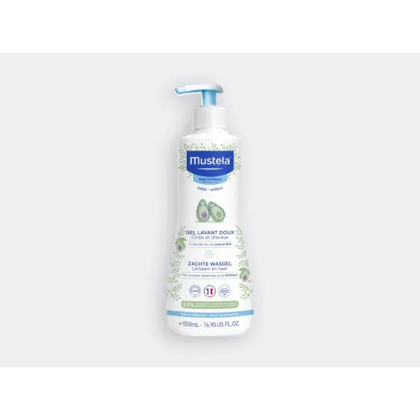MUSTELA GEL LAVANT DOUX 500ML