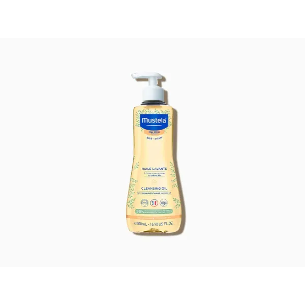MUSTELA HUILE LAVANTE A L'AVOCAT BIO 500ML