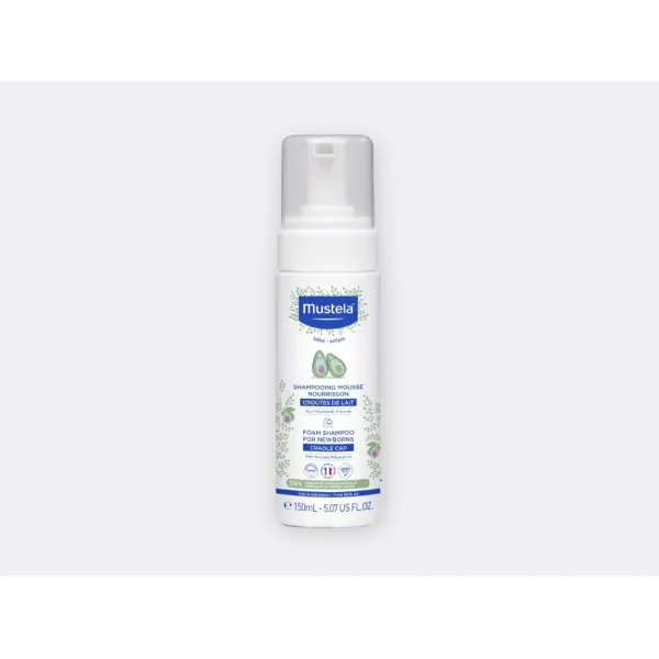 MUSTELA SHAMPOOING MOUSSE NOURRISSON 150ML
