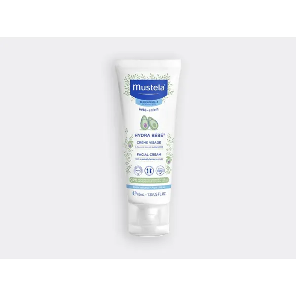MUSTELA HYDRA BEBE CREME VISAGE 40ML
