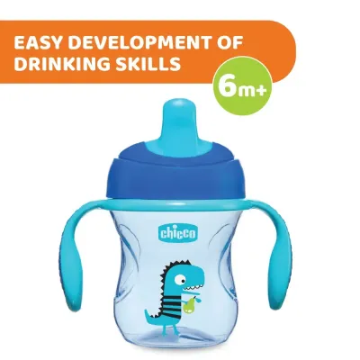 CHICCO TASSE TRANSITION 6M+ BLEU  200ML